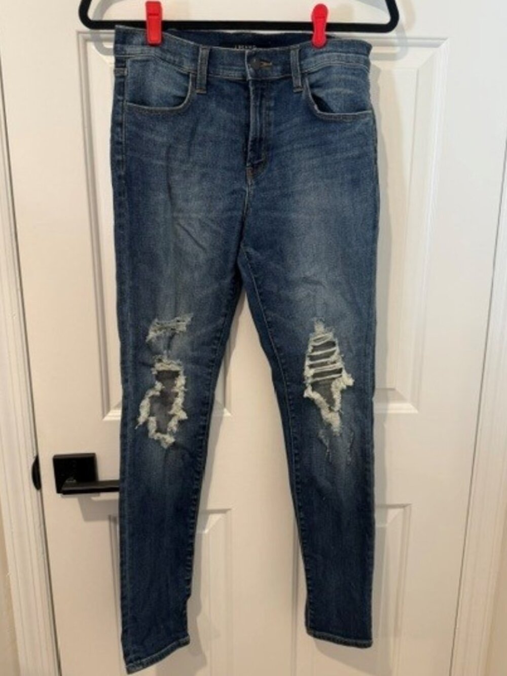J Brand Distressed Skinny Jean - Size 28